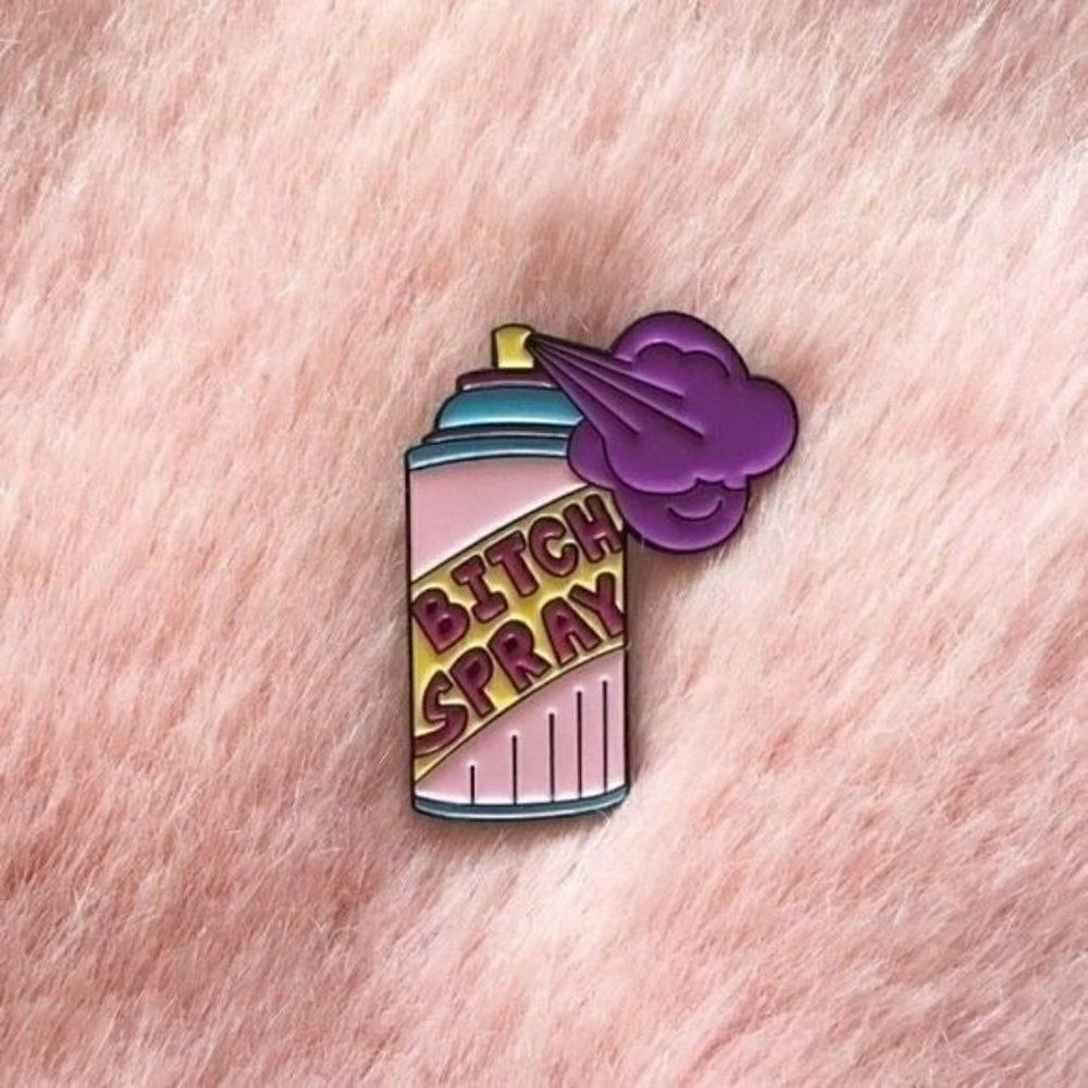 3/20 B*tch Spray Enamel Pin
